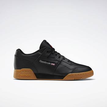 Reebok Workout Plus Cierne / Hnede - Damske Tenisky